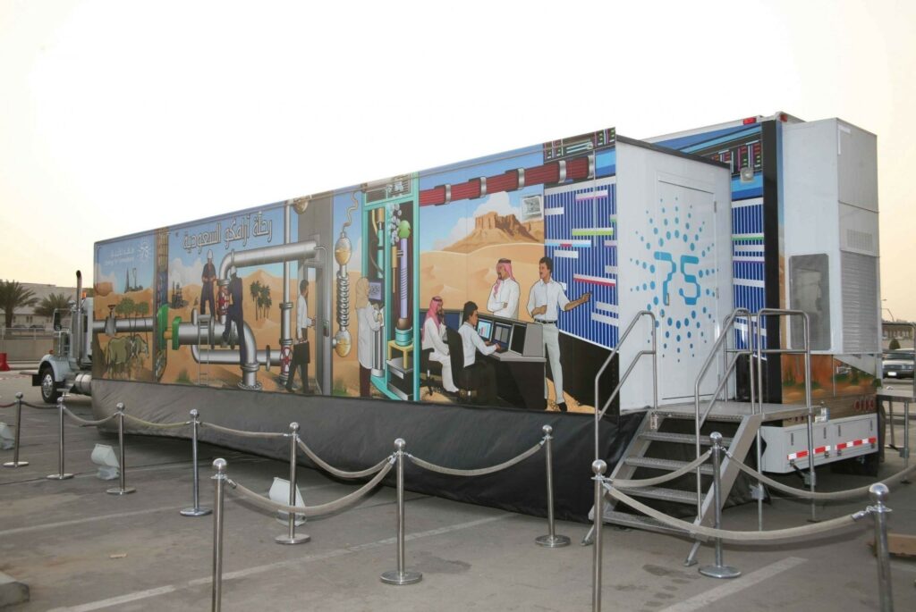 a custom mobile museum