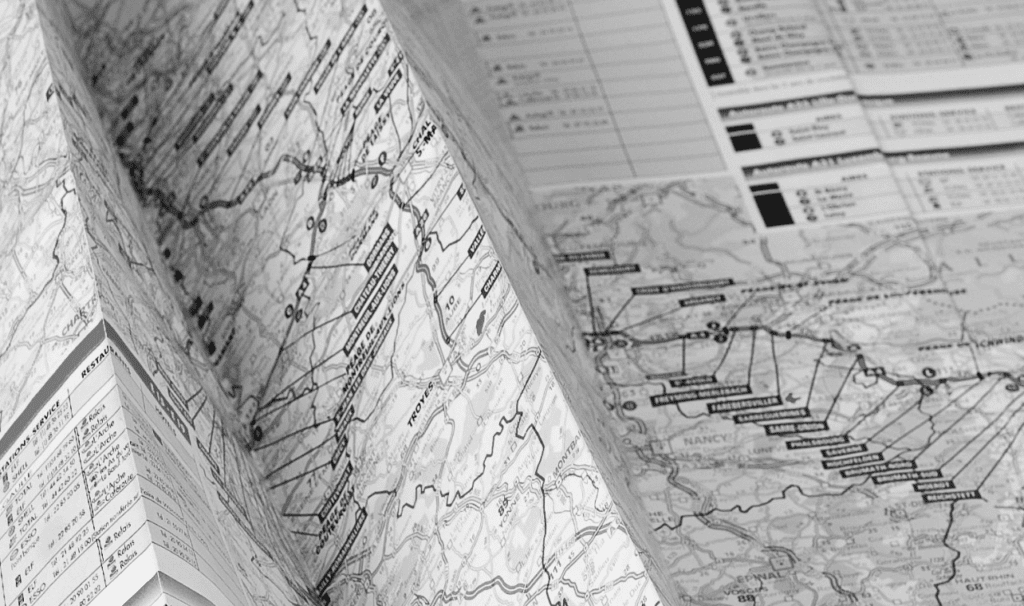 paper map